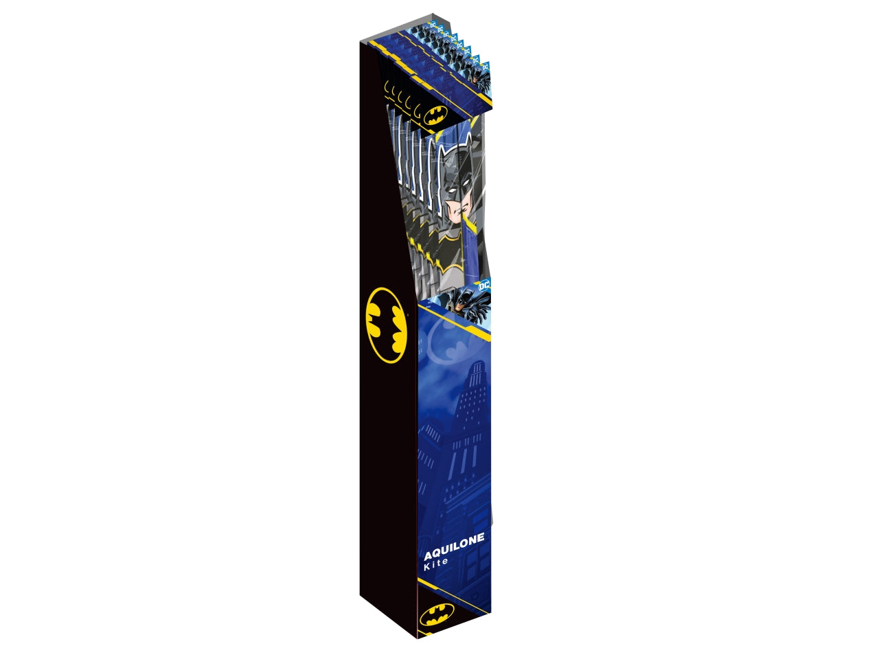 Aquilone per bambino Batman DC etÃ  3+ blu e nero in plastica 95 cm
