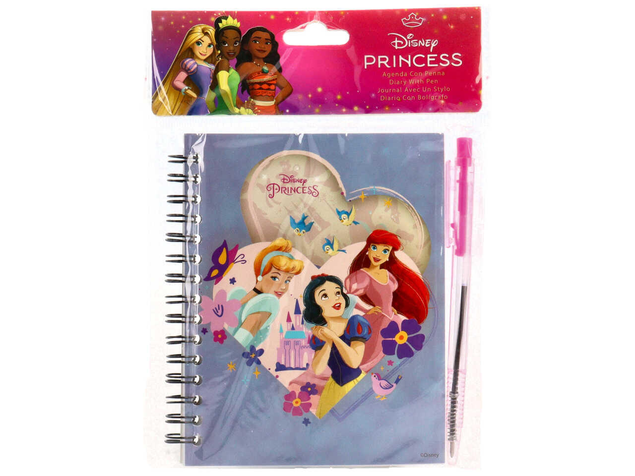 Princess notes con penna blu 14x11 cm - M.C. srl