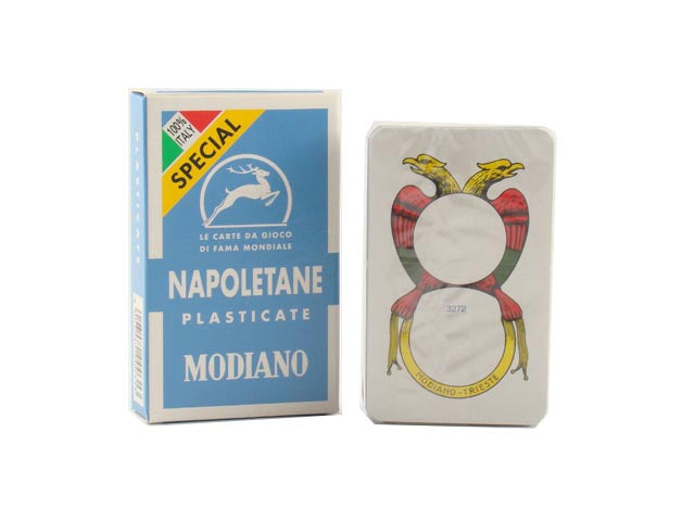 Carte da gioco napoletane blu