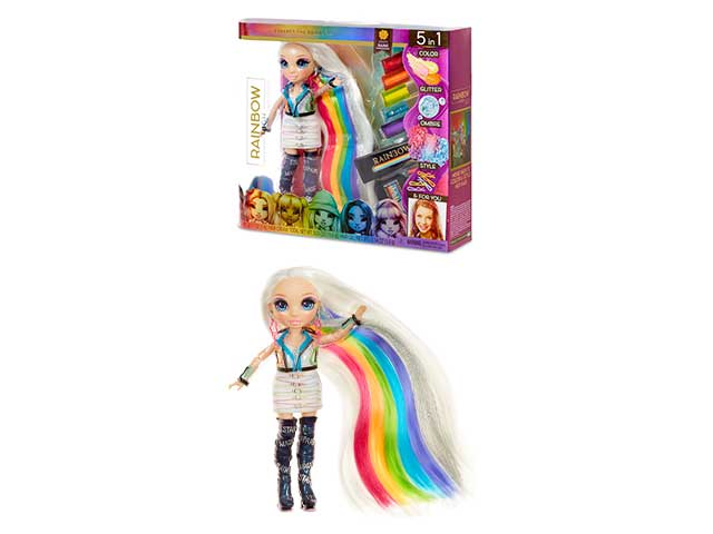 Rainbow high hair studio