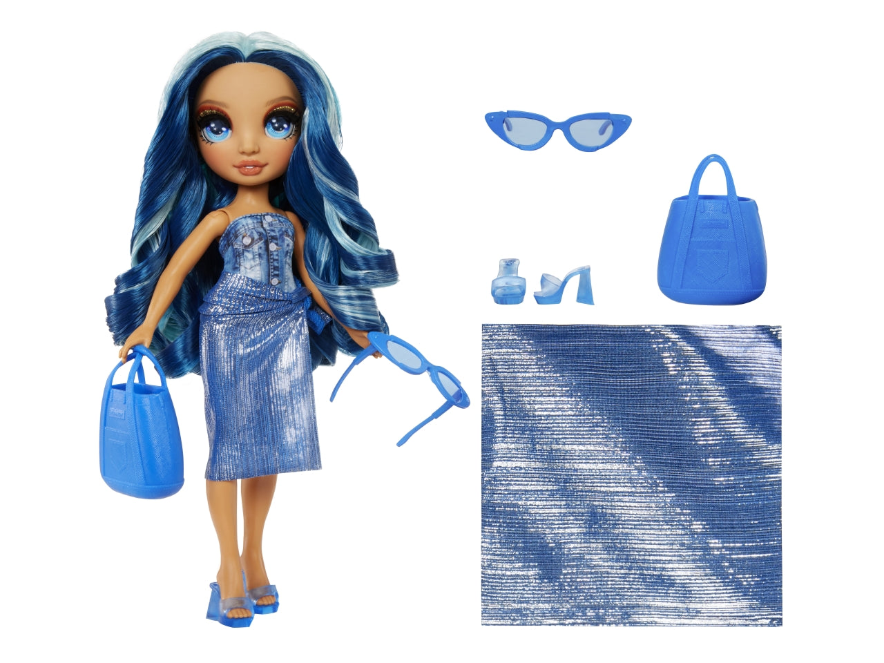 Rainbow high swim & style  fashion dolls assortiti $