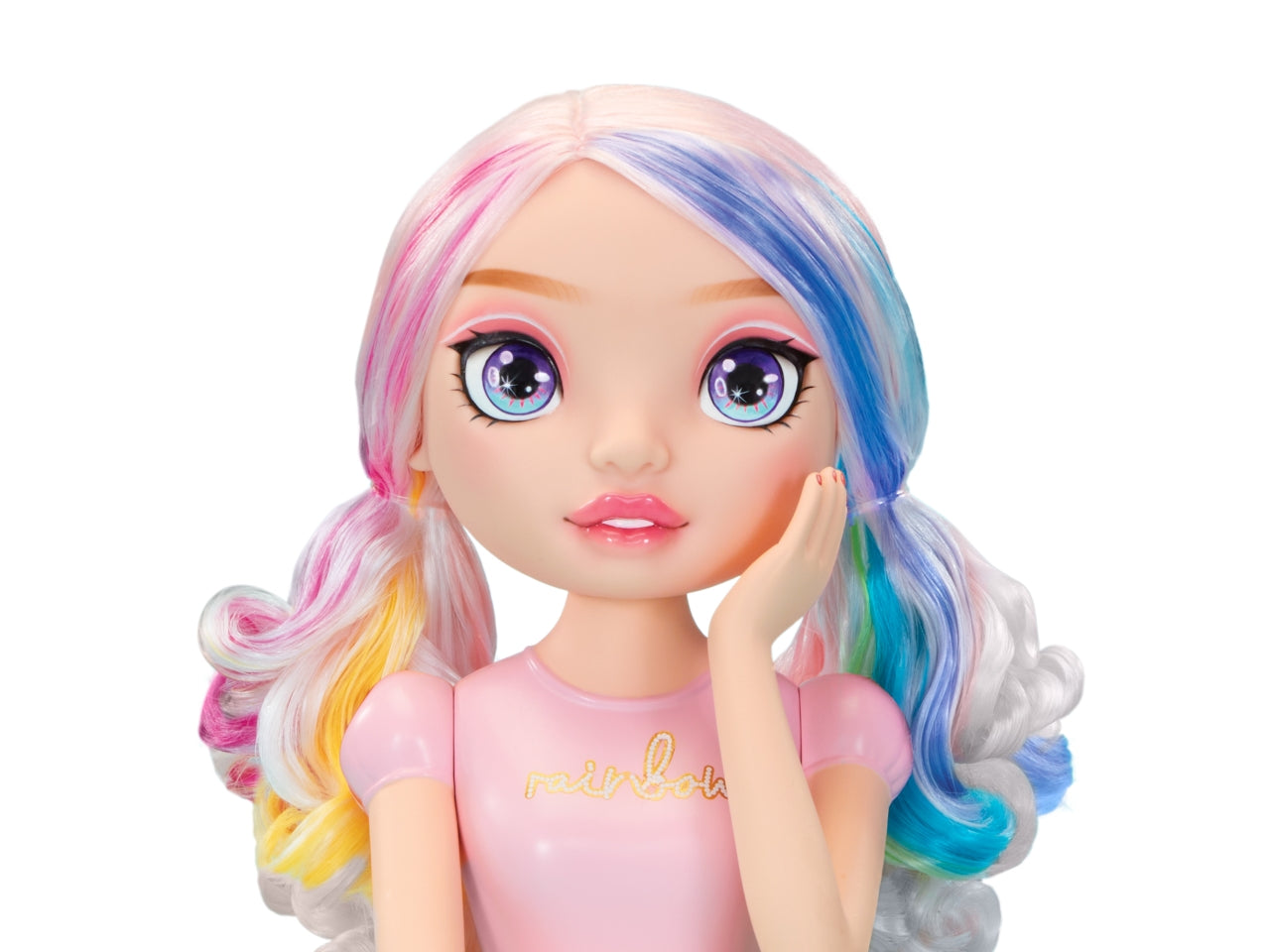 Rainbow High Styling Head Playset: Set di Gioco Multicolor con Testa da Pettinare, Smalti e Accessori, Gioco Unisex per Bambini 4+ | MGA Entertainment $