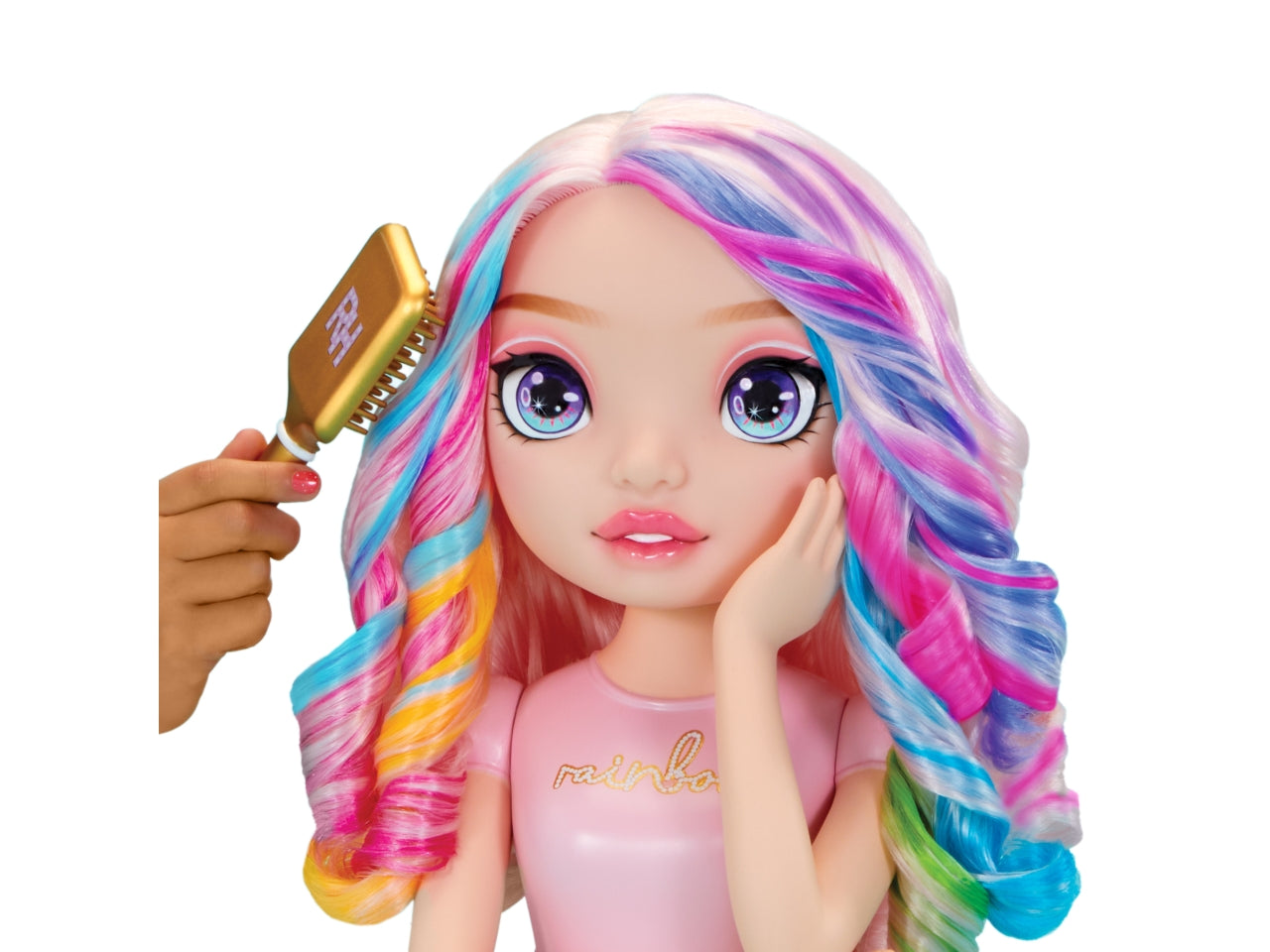 Rainbow High Styling Head Playset: Set di Gioco Multicolor con Testa da Pettinare, Smalti e Accessori, Gioco Unisex per Bambini 4+ | MGA Entertainment $