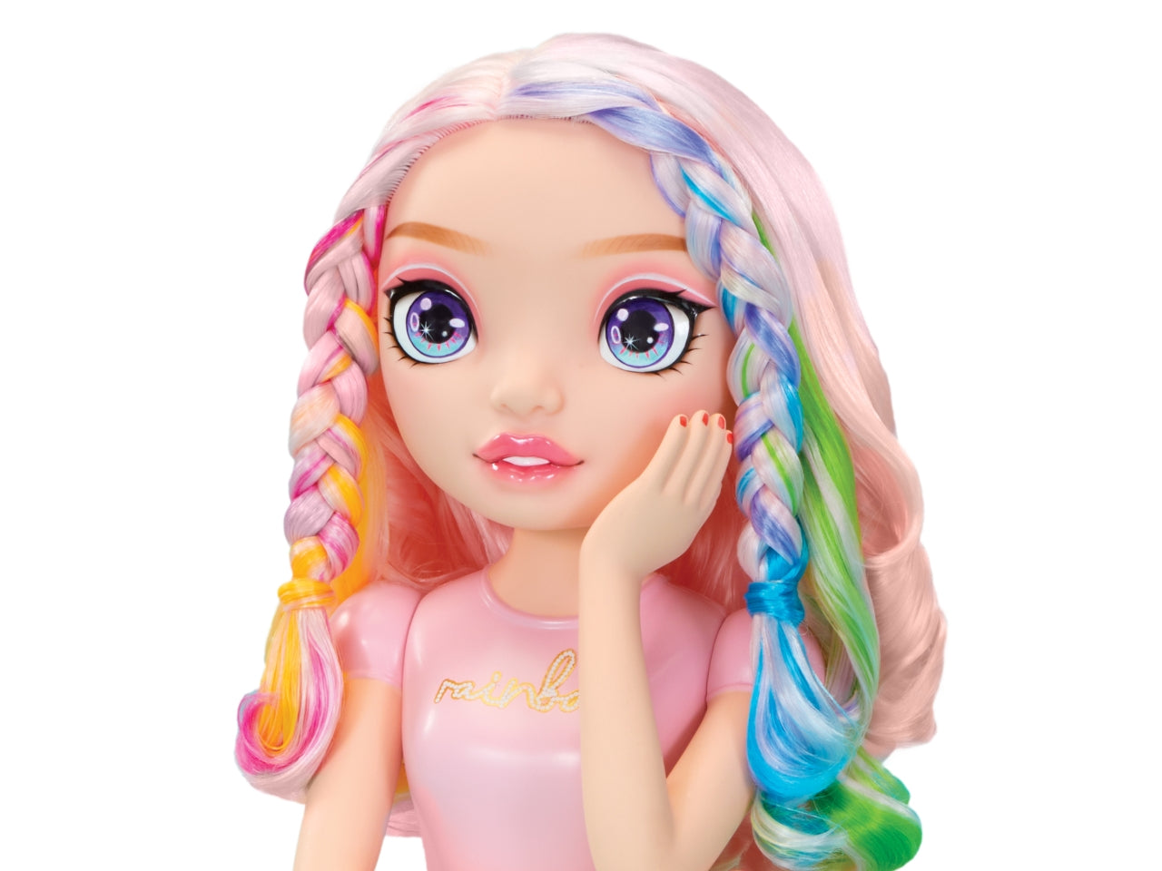 Rainbow High Styling Head Playset: Set di Gioco Multicolor con Testa da Pettinare, Smalti e Accessori, Gioco Unisex per Bambini 4+ | MGA Entertainment $