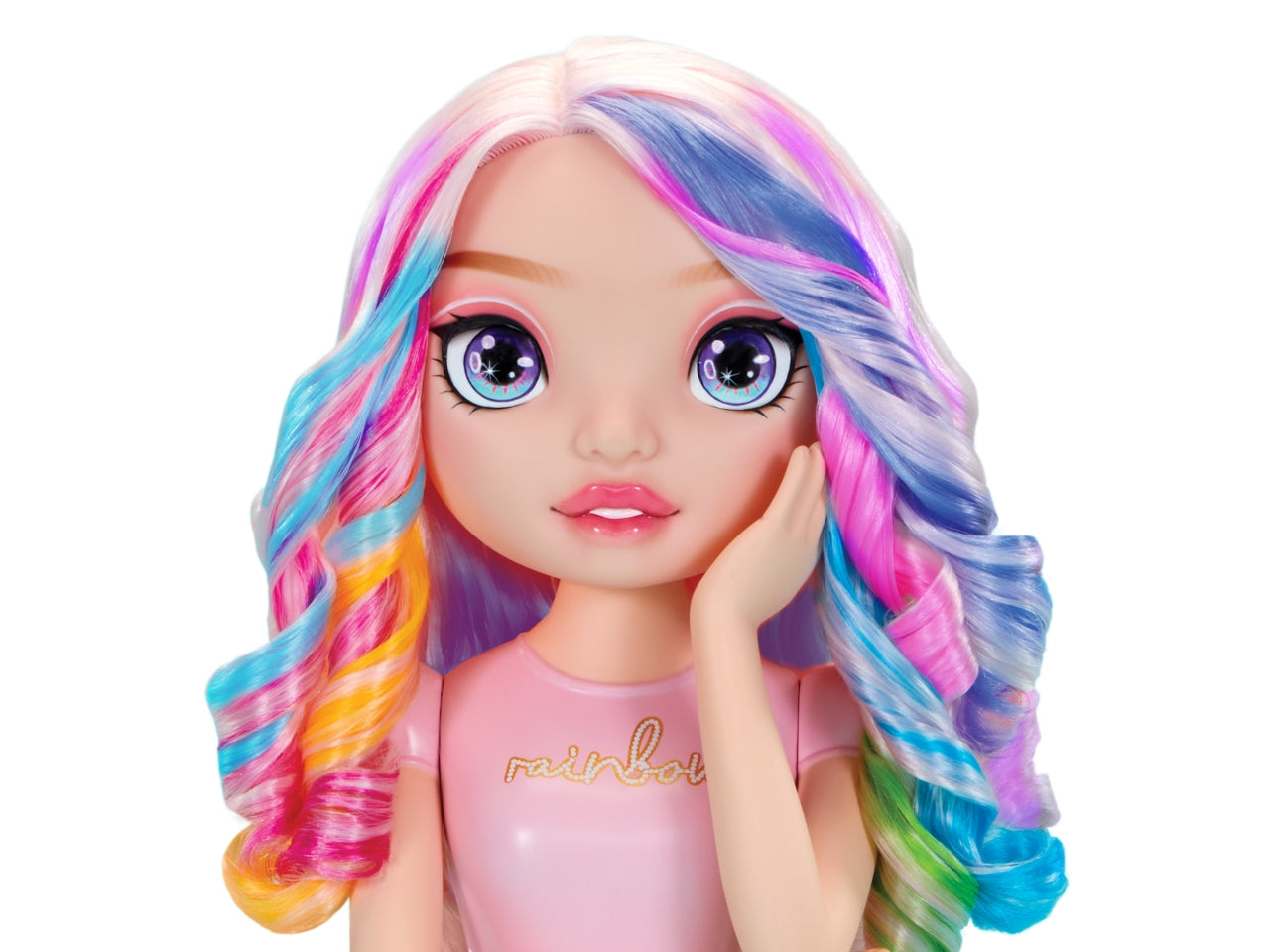 Rainbow High Styling Head Playset: Set di Gioco Multicolor con Testa da Pettinare, Smalti e Accessori, Gioco Unisex per Bambini 4+ | MGA Entertainment $