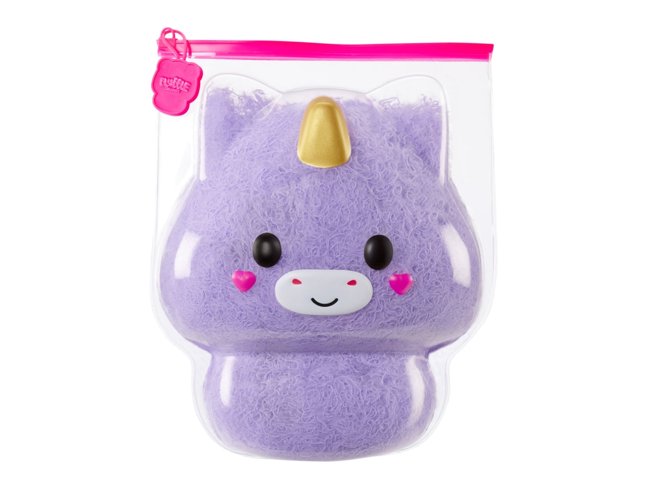 Fluffie Stuffiez Large Plush: Peluche Multicolor con AttivitÃ  Interattiva di Rimozione e Riempimento, Gioco Unisex per Bambini 4+ | MGA Entertainment