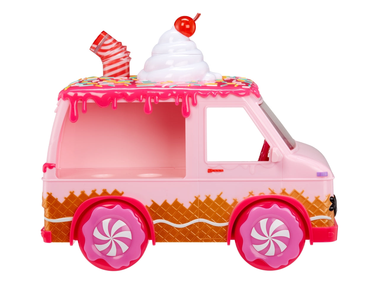 Yummiland Lipgloss Truck: Camion Multicolor per Creare Lucidalabbra Personalizzati con 2 Esclusivi Num Noms, Gioco Unisex per Bambini 4+ | MGA Entertainment