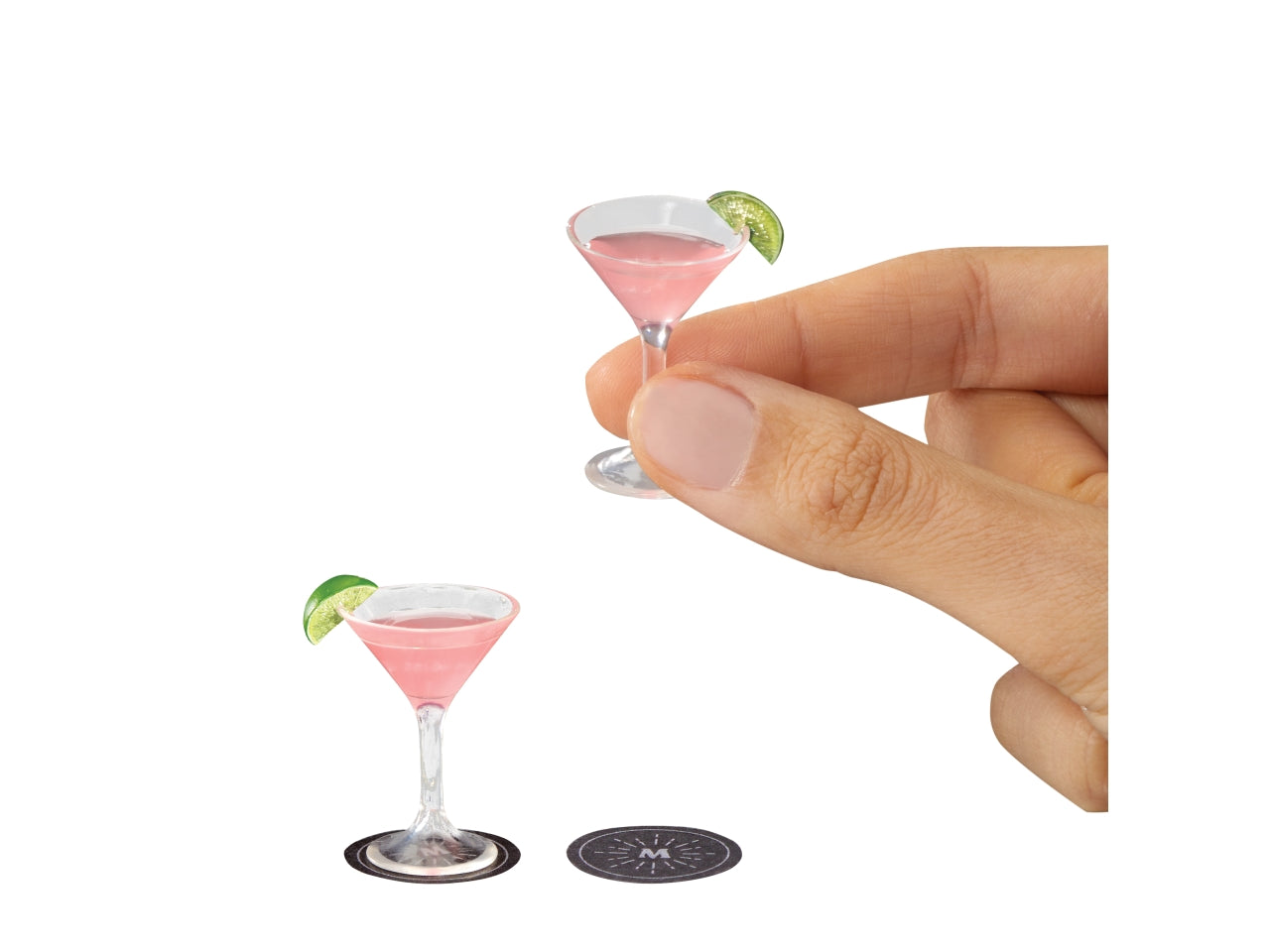 MGA's Miniverse - Make It Mini Happy Hour: Set Fai-da-Te con Sfera e Accessori in Miniatura per Creare Cocktail da Collezione, Gioco Unisex per Bambini 8+ | MGA Entertainment $