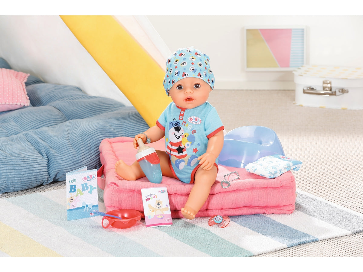 Bambolotto giocattolo Baby Born Magic Boy altezza 43cm etÃ  3+ | Mga