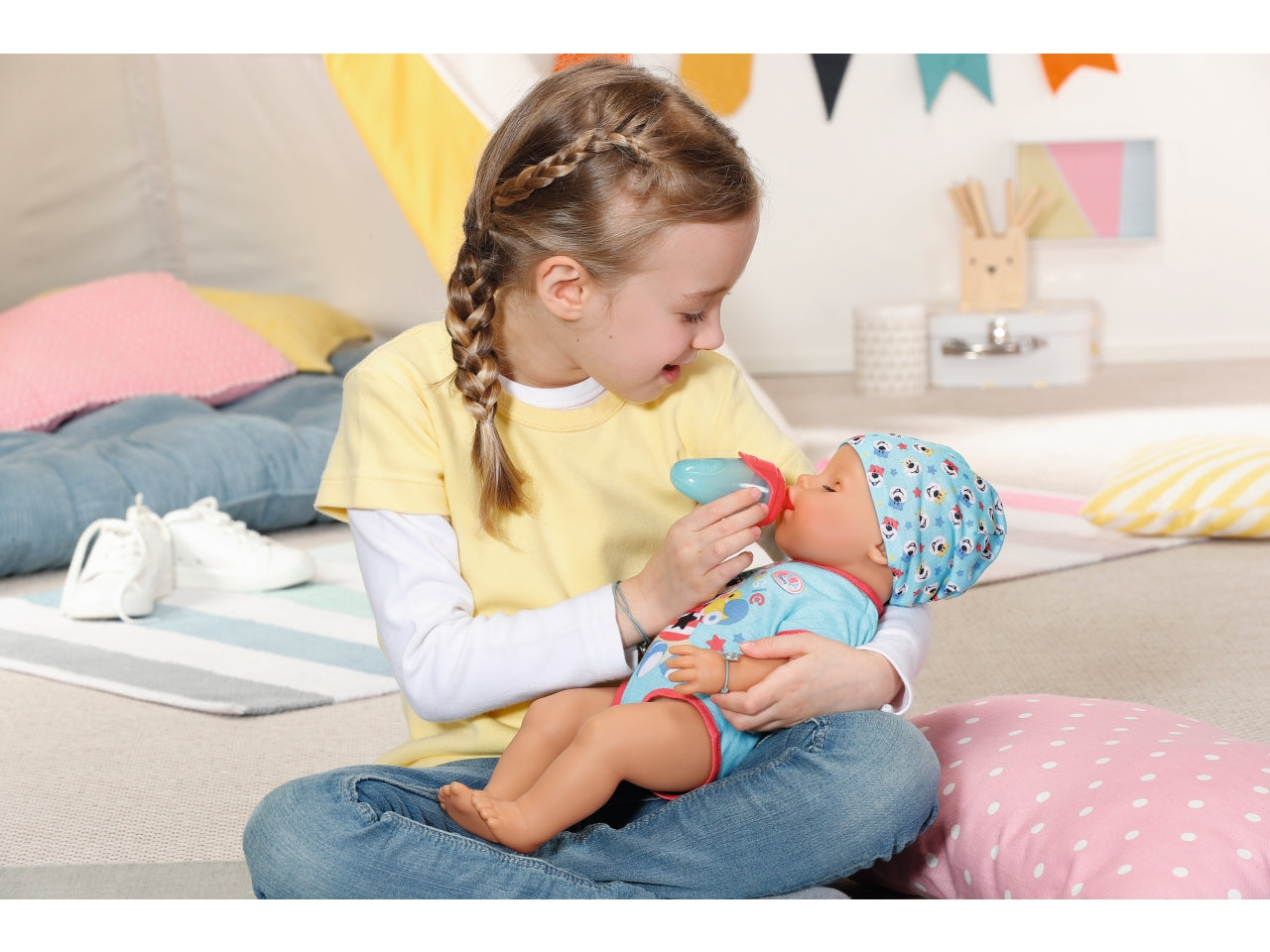 Bambolotto giocattolo Baby Born Magic Boy altezza 43cm etÃ  3+ | Mga