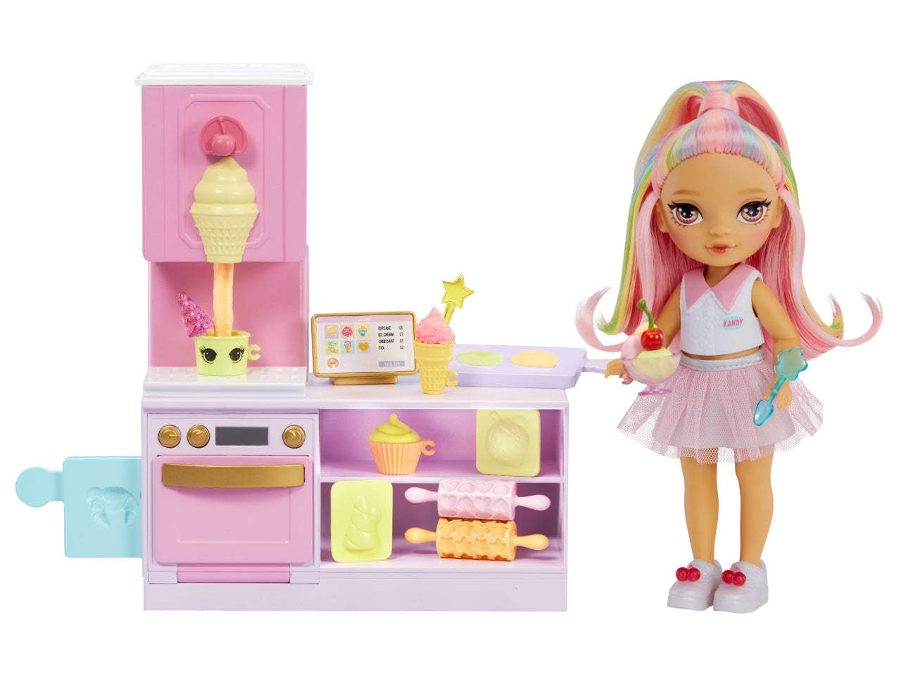 Rainbow High little dessert shop with kandy playset | Mga