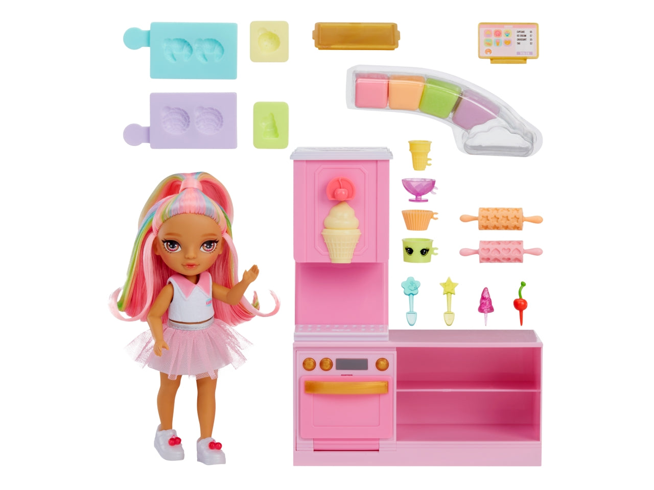 Rainbow High little dessert shop with kandy playset | Mga