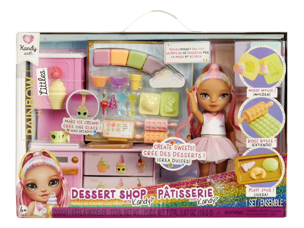 Rainbow High little dessert shop with kandy playset | Mga
