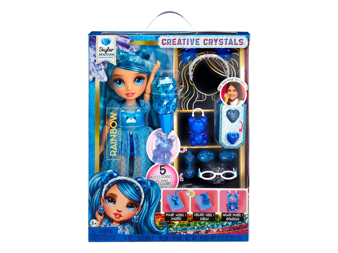 Rainbow High creative crystals fashion doll- skyler | Mga