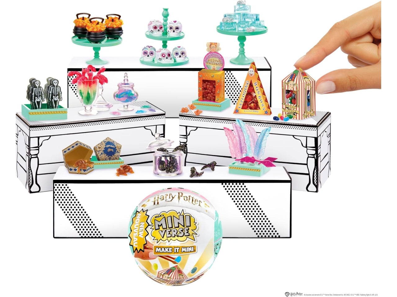 Mga's miniverse - make it mini harry potter honeydukes playset | Mga