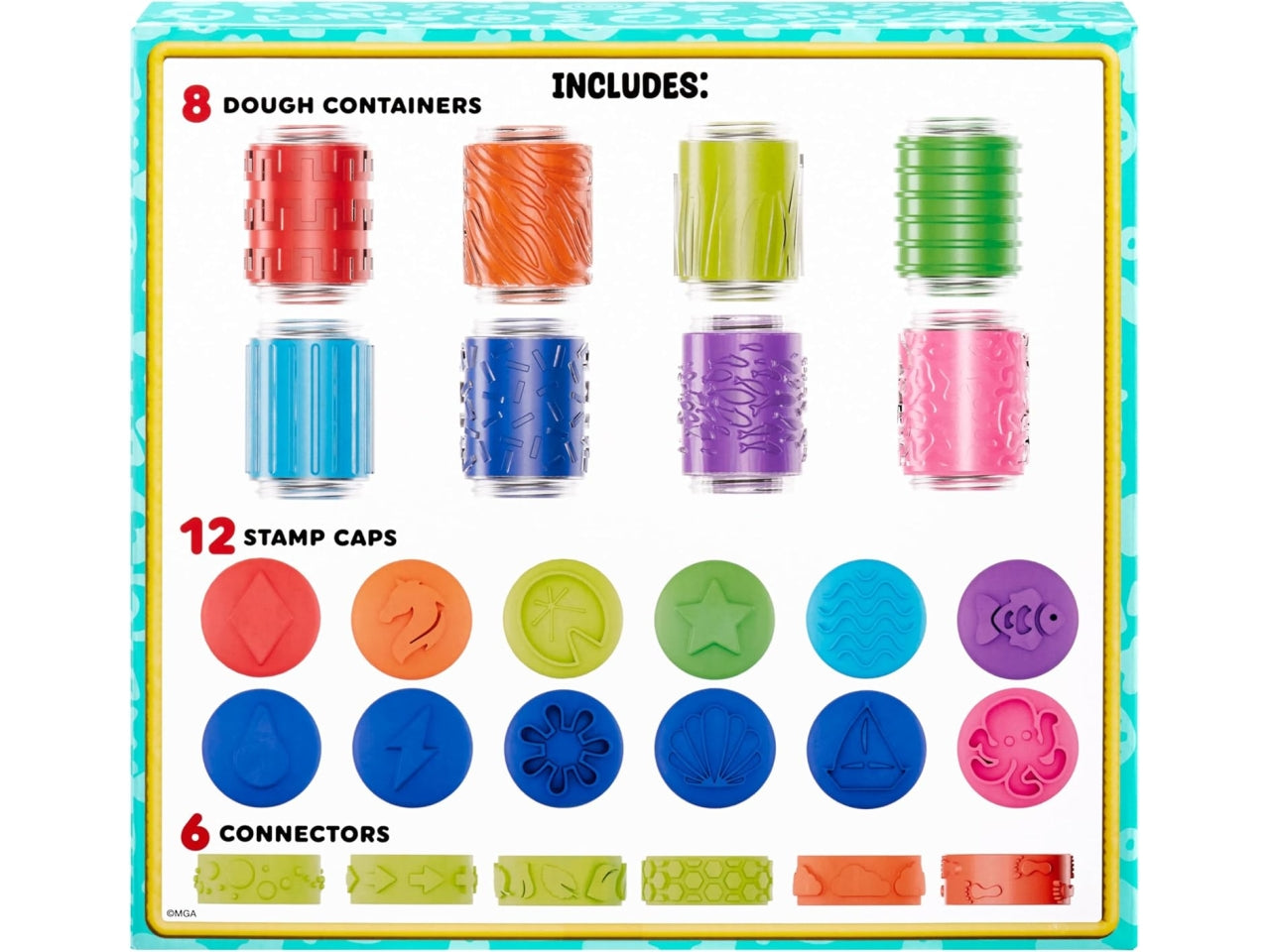 Wonder factory never dry dough mega box set | Mga