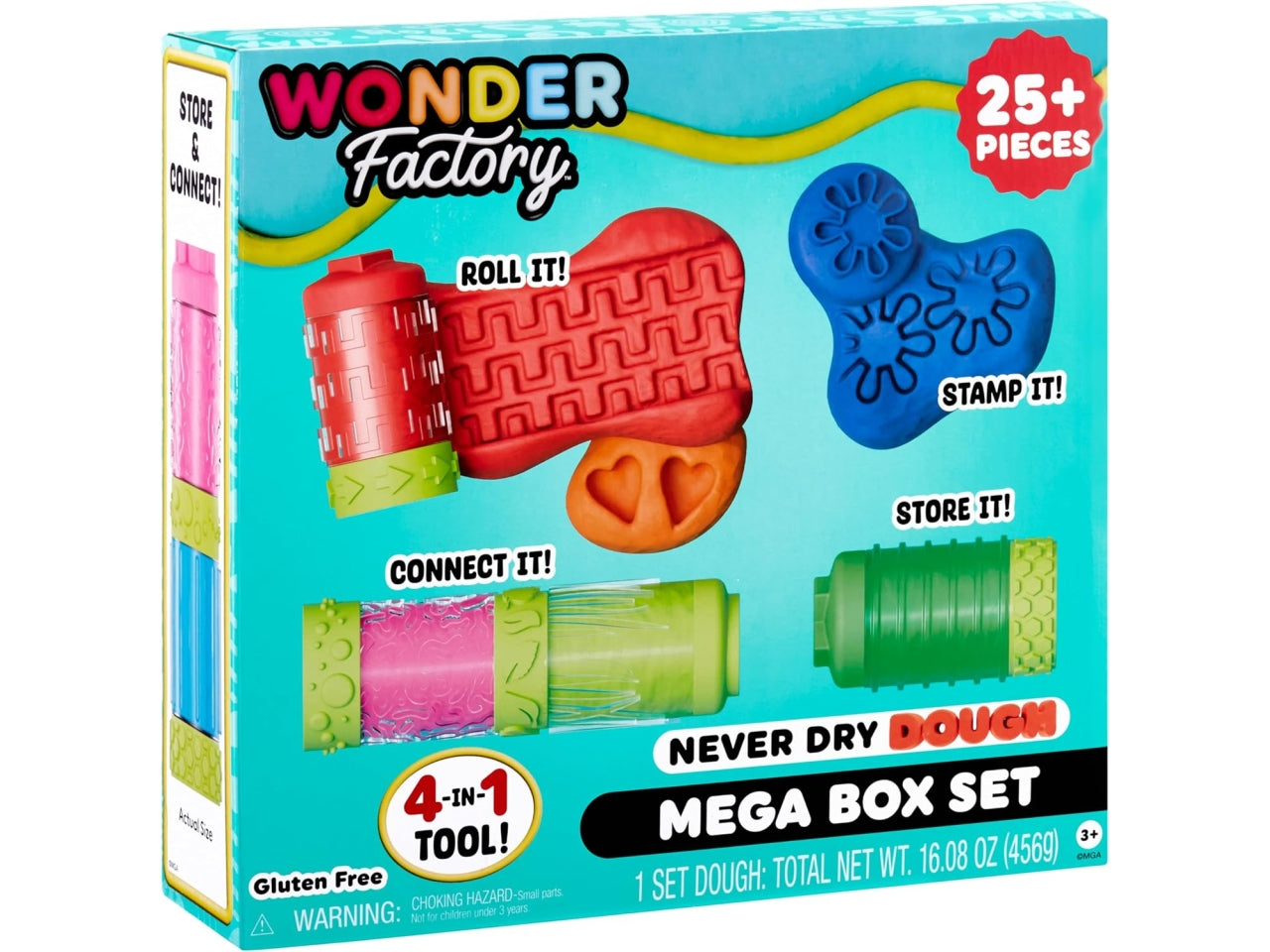 Wonder factory never dry dough mega box set | Mga