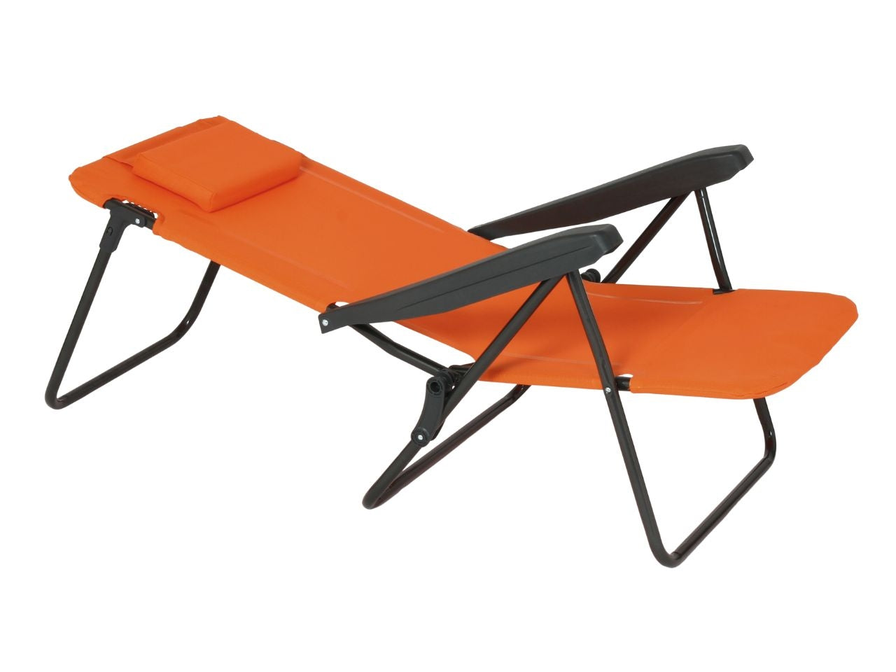 Spiaggina marina in textilene colori assortiti: marina blunavy, turchese e arancio 119x59x50cm