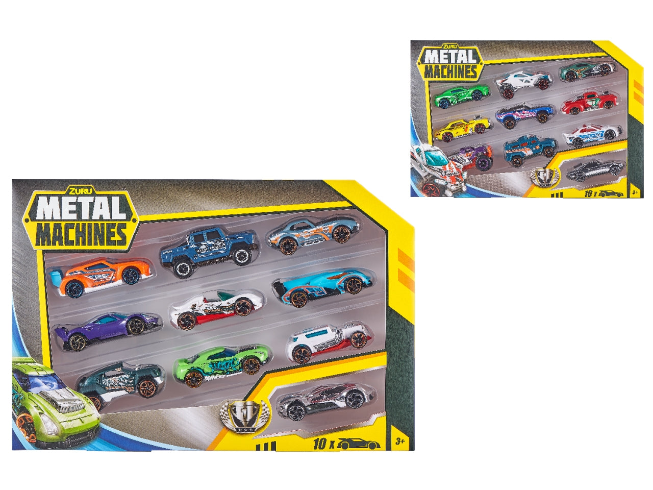 Metal machines multi set di 10 auto scala 1:64