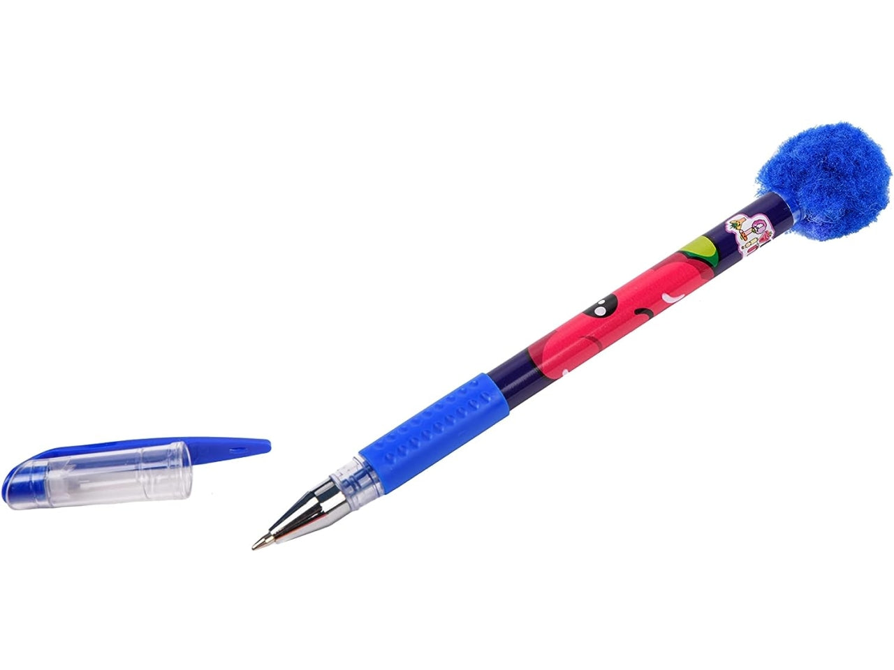 Fruity squad penne gel pompom profumate - la confezione contiene 12 penne