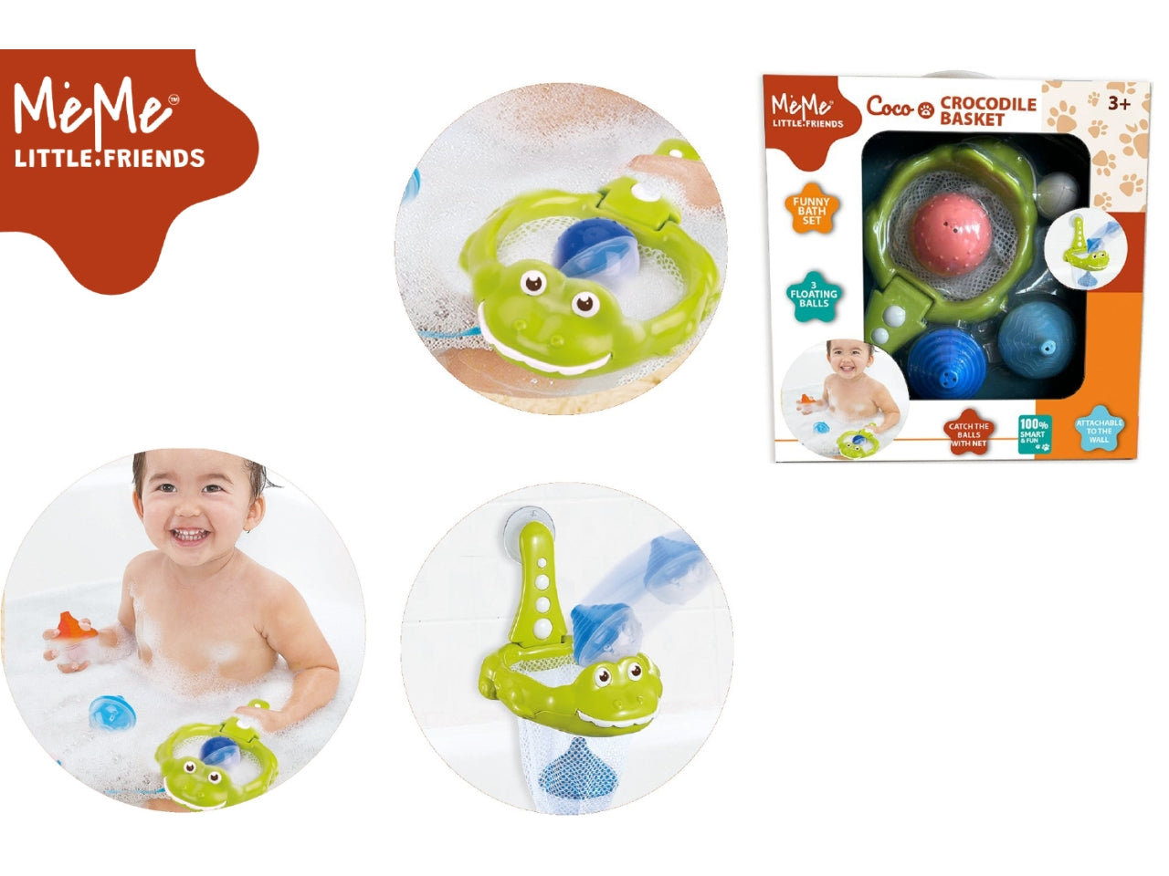 Meme little friends coco basket bagnetto