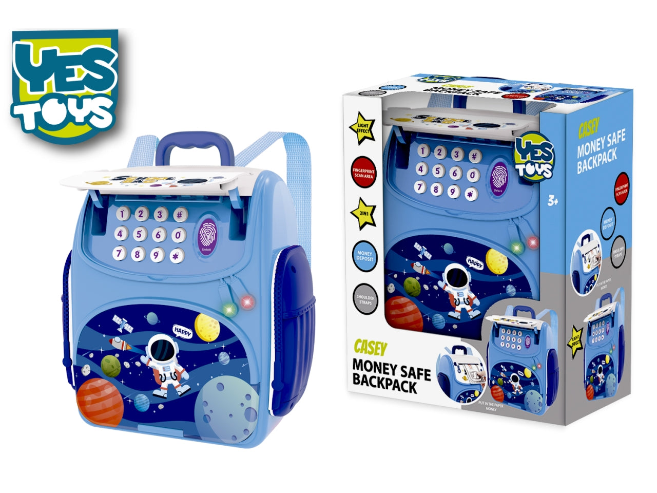 Yes toys money zaino salvadanaio