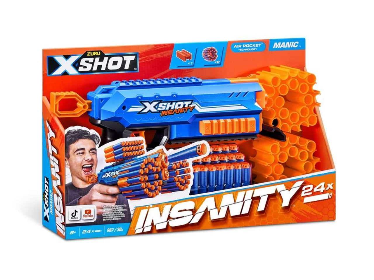 X-shot insanity manic 24 dardi