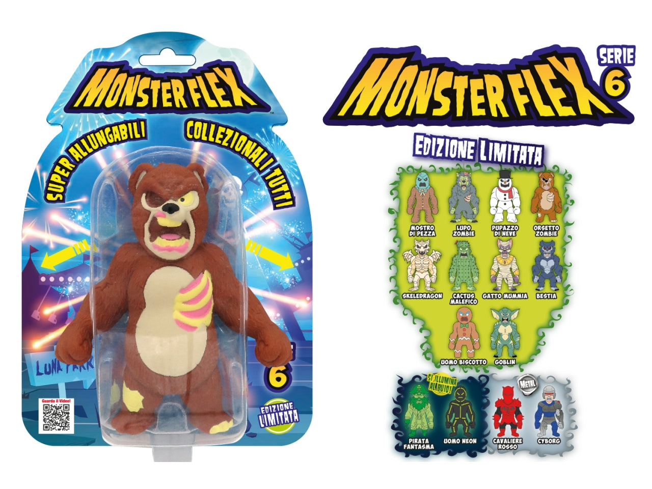 Monster flex serie 6 in 14 assortimenti