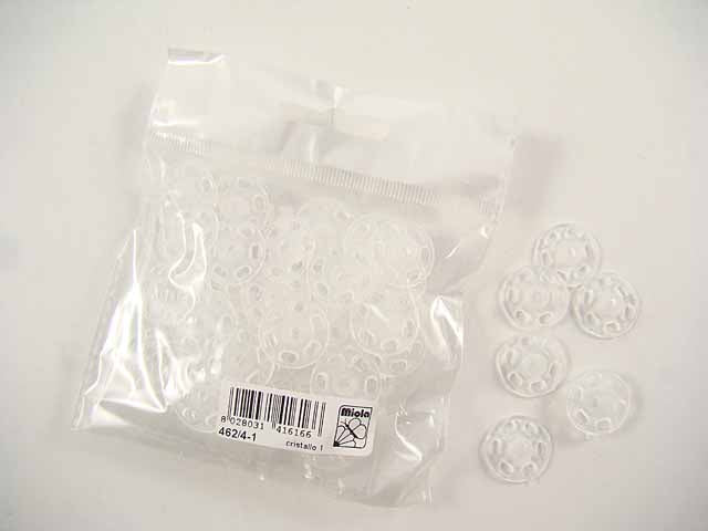 Bottoni aut.18mm plas.25 pezzi cri.462/4-1
