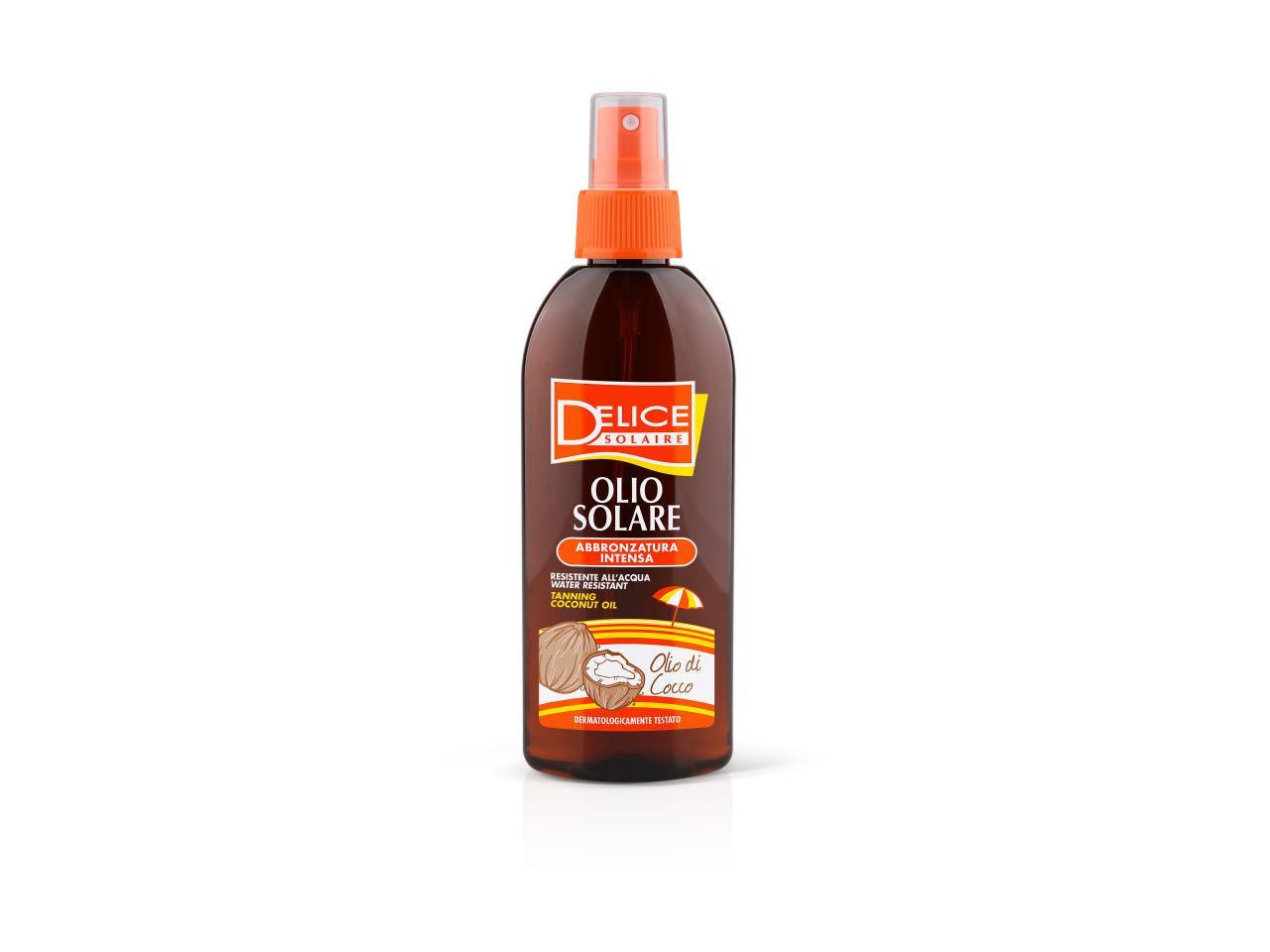 Delice olio solare abbronzante spray cocco150ml