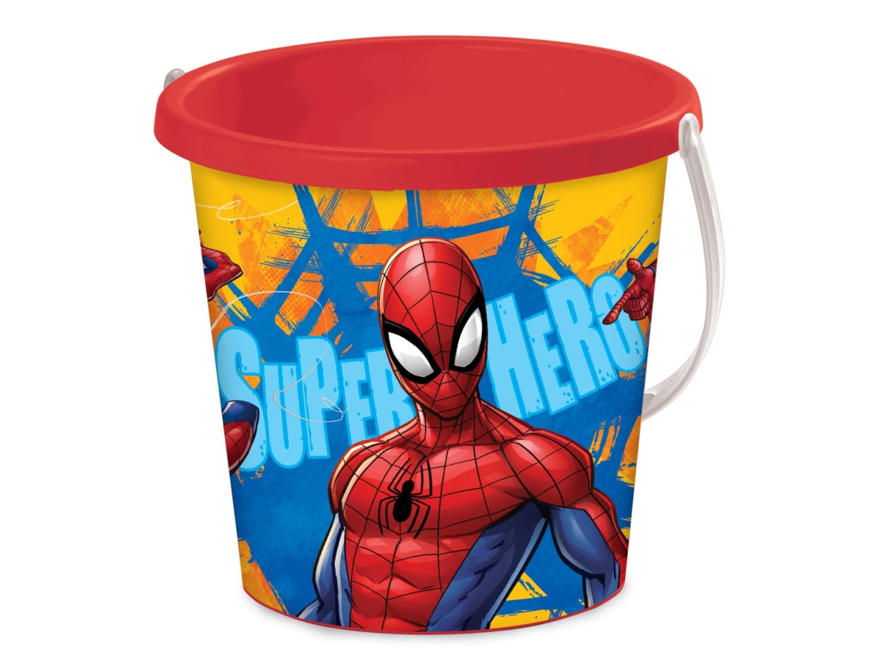 Secchiello per bambini spiderman diametro 17cm