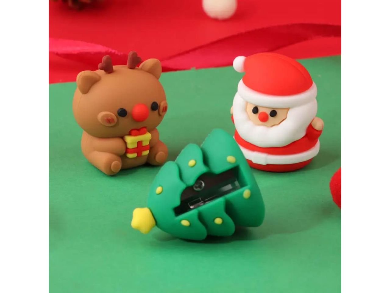 Temperino natalizio personaggi assortiti