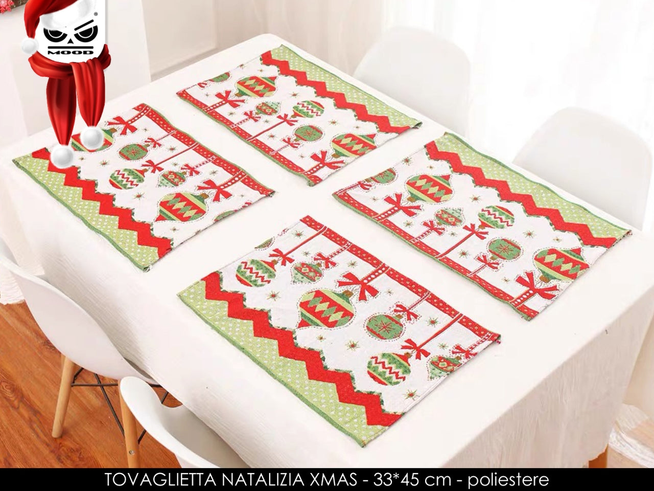 Tovaglietta natalizia xmas 33x45cm