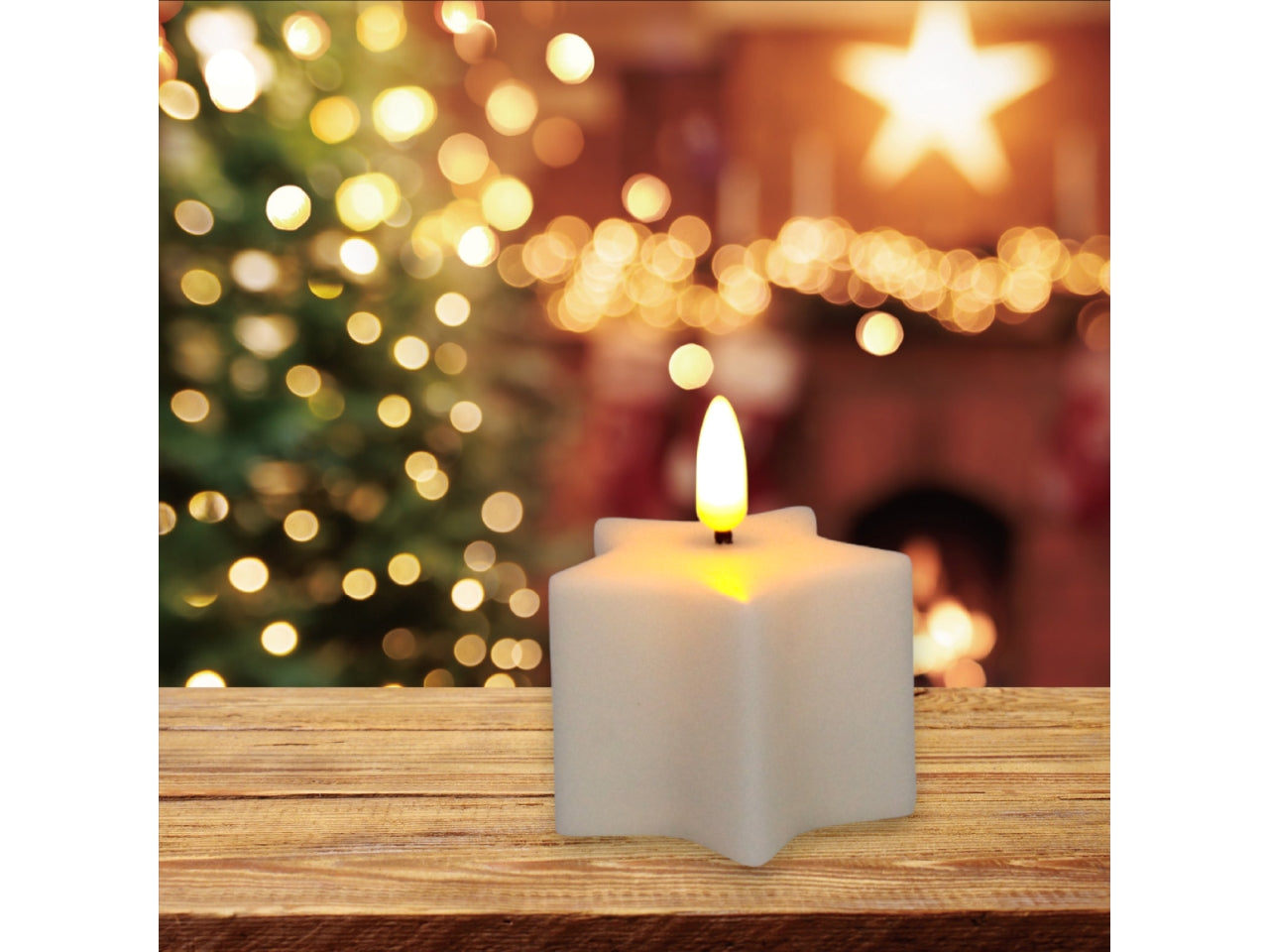 Candela a batteria stella