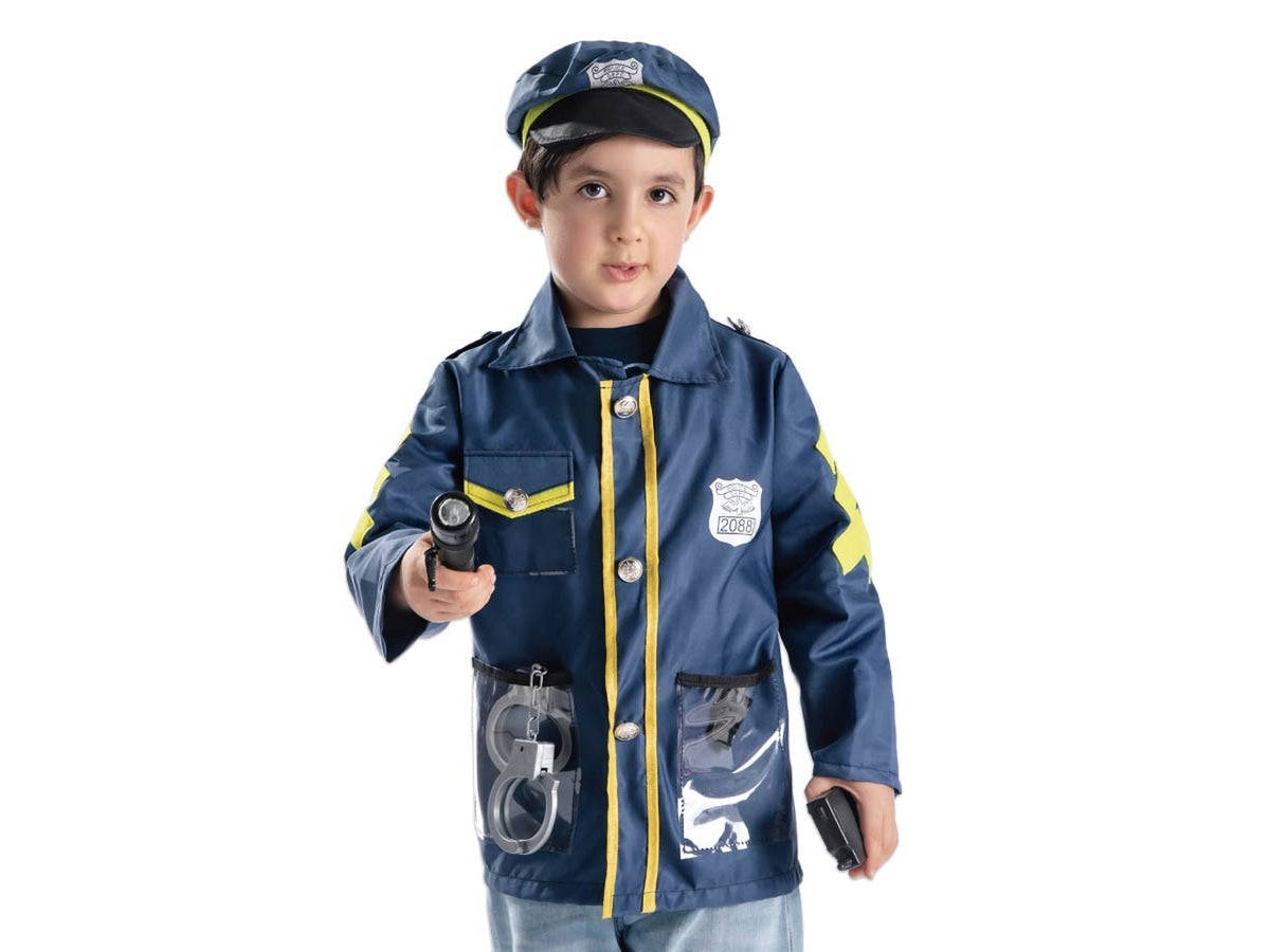 Vestito poliziotto horror bambino
