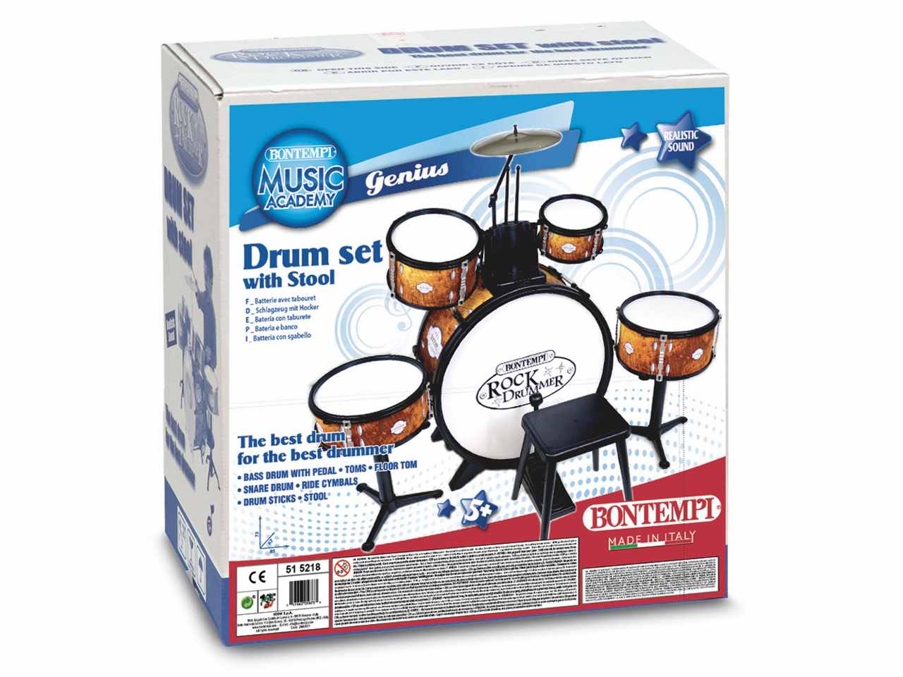 Batteria grancassa 6el.51 5218