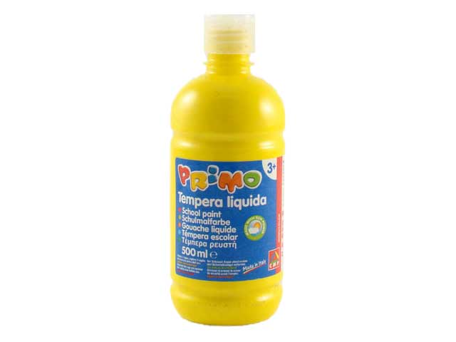 Tempera Primo in giallo 500 ml