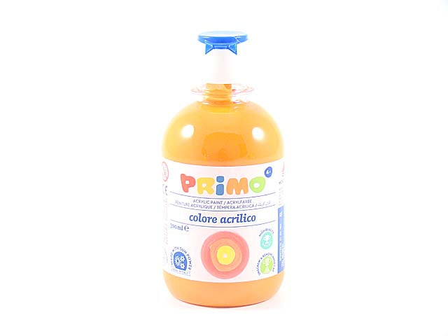 Tempera acrilica Primo in arancione 300 ml