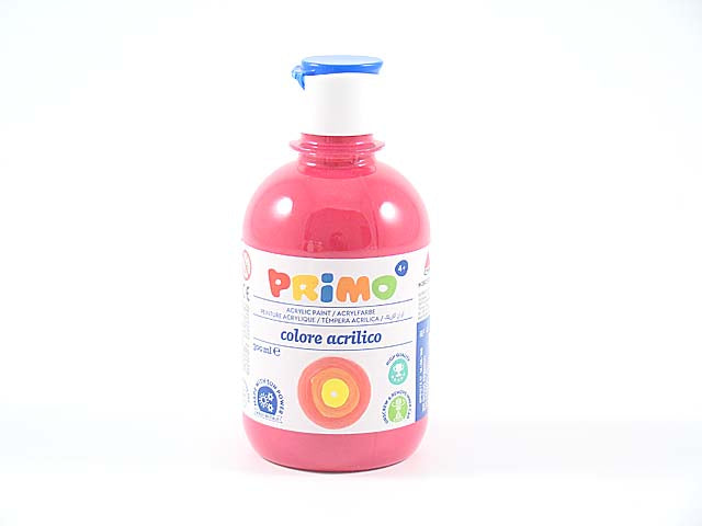 Tempera acrilica Primo in rosso primario 300 ml