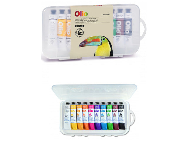 Colori a olio 10 tubi 18ml 425to10p