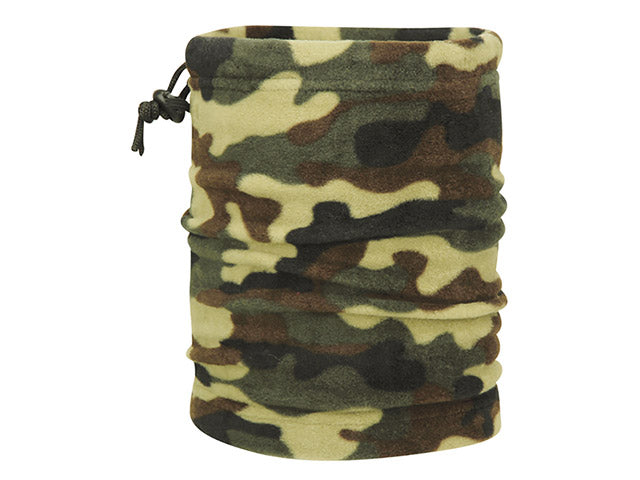 Scaldacollo multifunzione pile mimetico