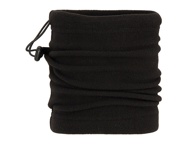 Scaldacollo multifunzione pile bambino tinta unita 22x22cm nero