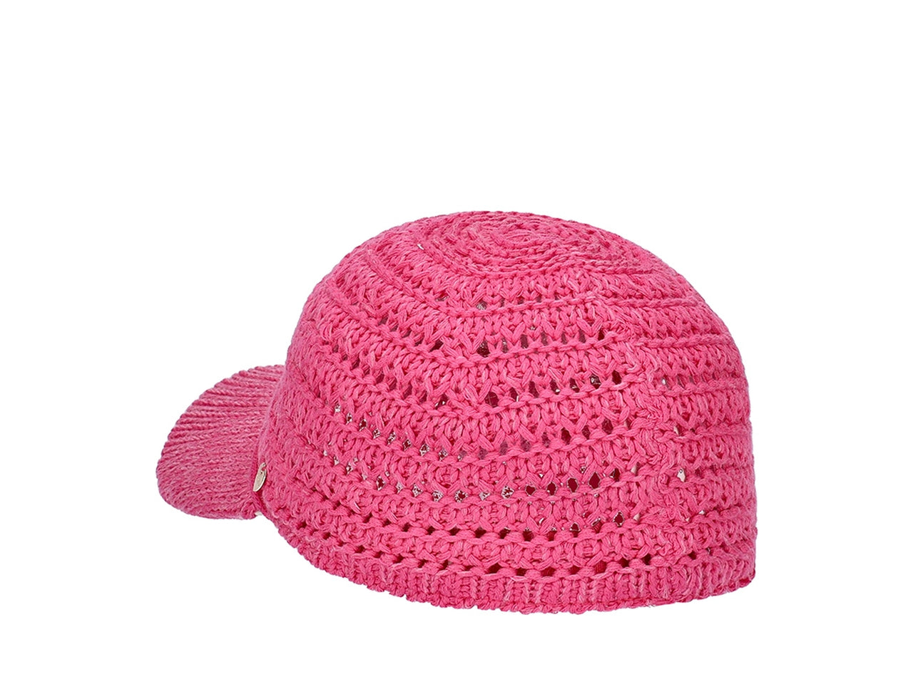 Cappello baseball in maglia di cotone fuxia taglia unica