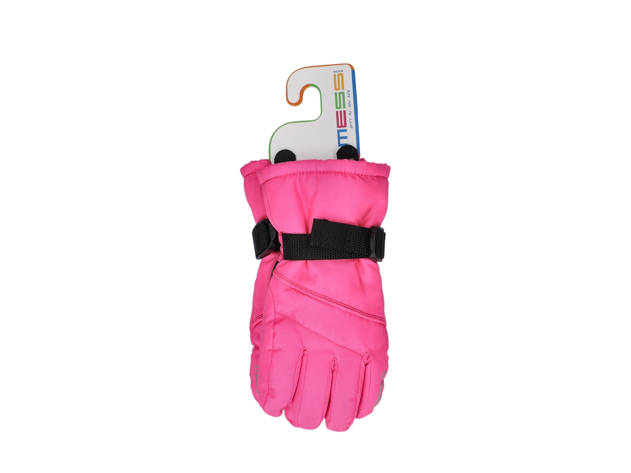 Guanto sci junior tinta unita fuxia 6 anni