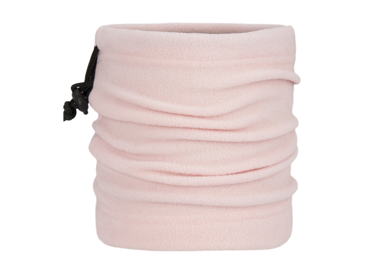 Scaldacollo multifunzione pile bambino tinta unita 22x22cm rosa