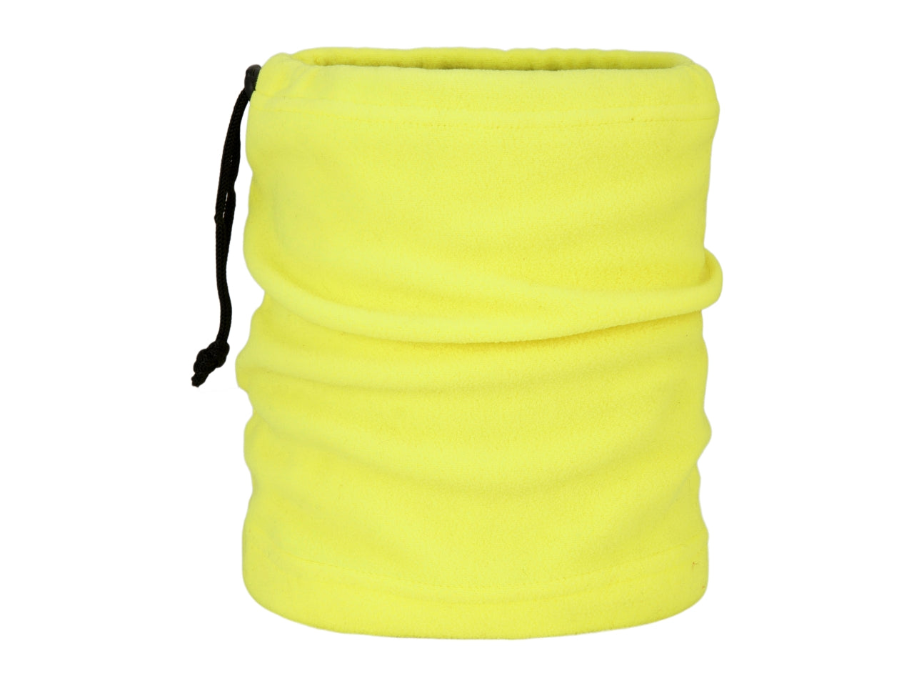 Scaldacollo multifunzione pile tinta unita 24xh.26cm giallo fluo