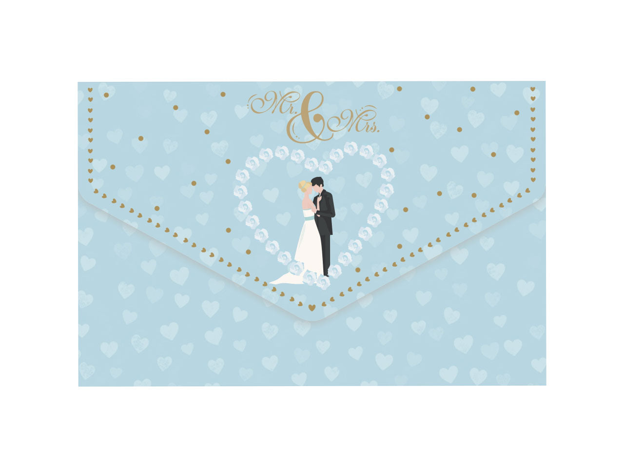 Biglietto matrimonio portasoldi