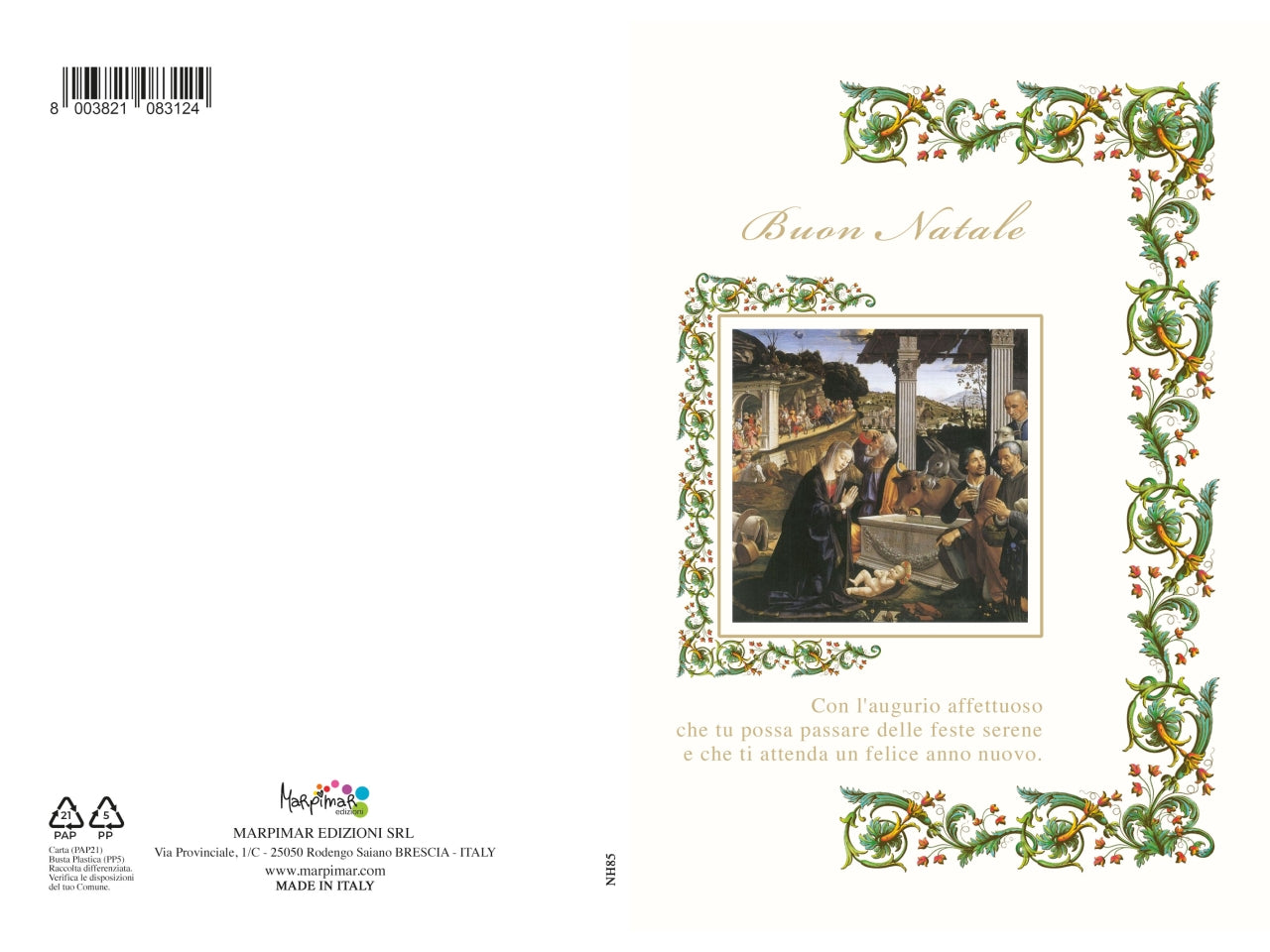 Biglietto buon natale