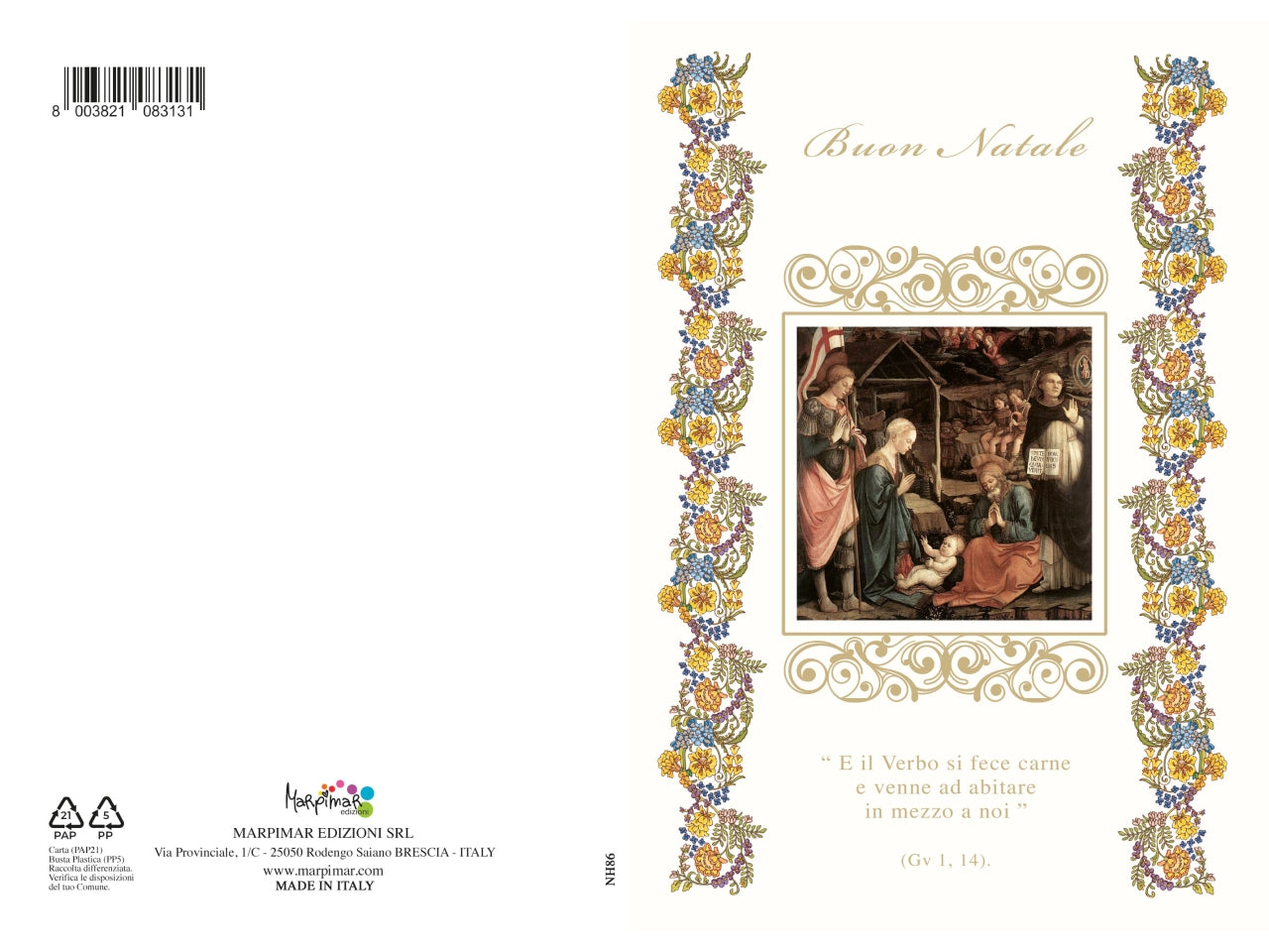 Biglietto buon natale