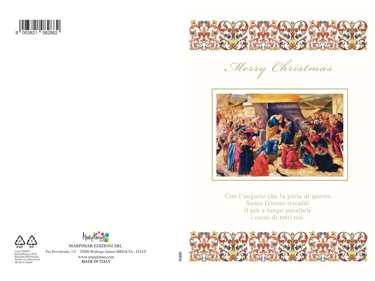 Biglietto buon natale